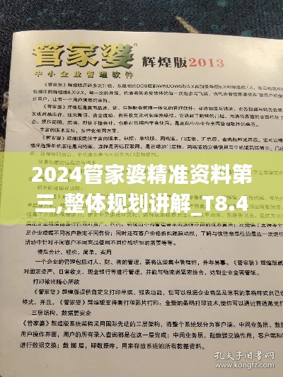 2024管家婆精准资料第三,整体规划讲解_T8.422