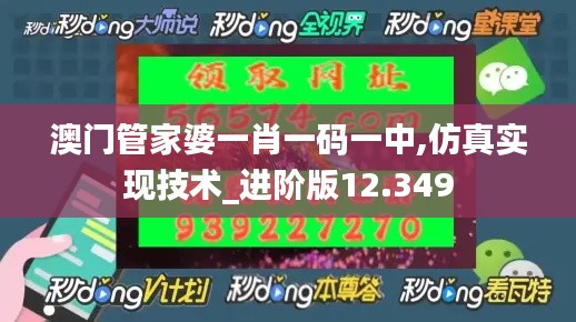 澳门管家婆一肖一码一中,仿真实现技术_进阶版12.349