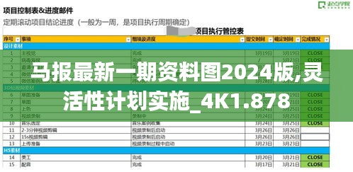 马报最新一期资料图2024版,灵活性计划实施_4K1.878