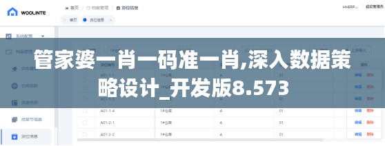 管家婆一肖一码准一肖,深入数据策略设计_开发版8.573