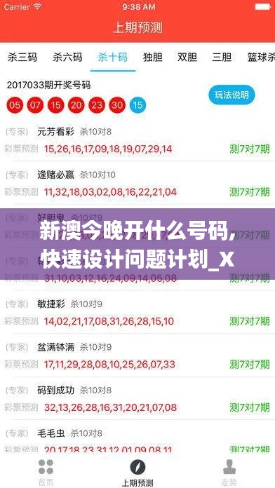 新澳今晚开什么号码,快速设计问题计划_XE版1.469