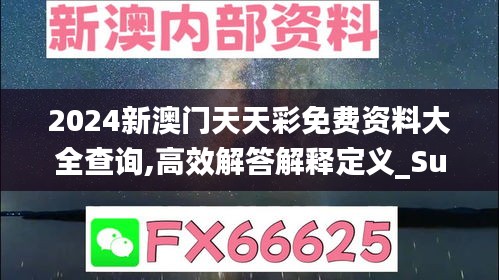 2024新澳门天天彩免费资料大全查询,高效解答解释定义_Superior2.782