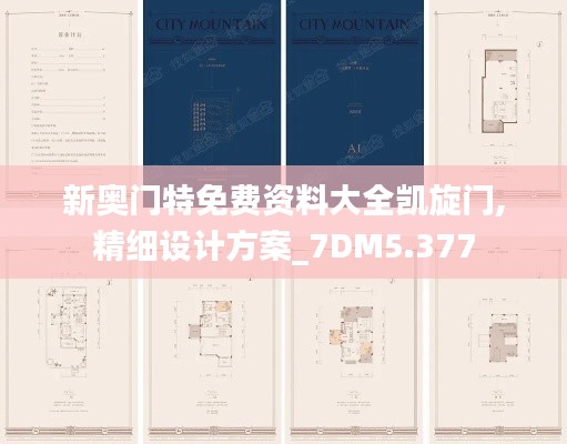 新奥门特免费资料大全凯旋门,精细设计方案_7DM5.377