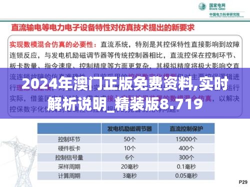 2024年澳门正版免费资料,实时解析说明_精装版8.719