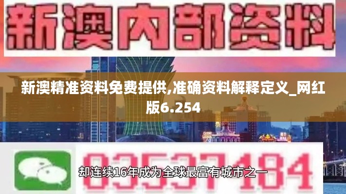 新澳精准资料免费提供,准确资料解释定义_网红版6.254