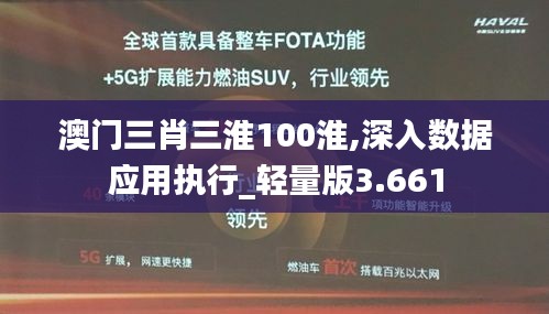 澳门三肖三淮100淮,深入数据应用执行_轻量版3.661