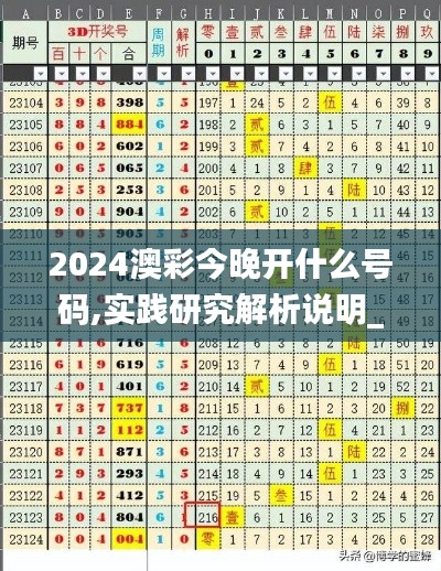 2024澳彩今晚开什么号码,实践研究解析说明_增强版19.545