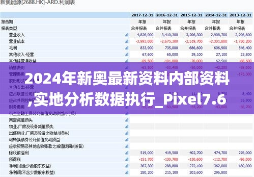 2024年新奥最新资料内部资料,实地分析数据执行_Pixel7.638