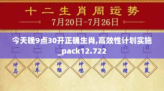 今天晚9点30开正确生肖,高效性计划实施_pack12.722