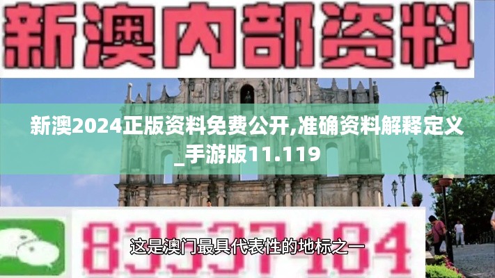 新澳2024正版资料免费公开,准确资料解释定义_手游版11.119