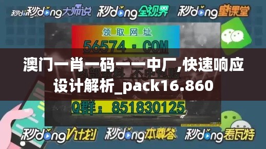 澳门一肖一码一一中厂,快速响应设计解析_pack16.860