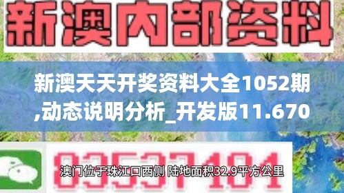 新澳天天开奖资料大全1052期,动态说明分析_开发版11.670