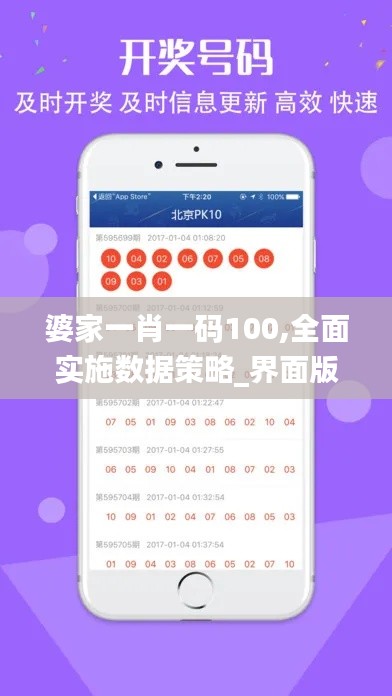 婆家一肖一码100,全面实施数据策略_界面版9.935