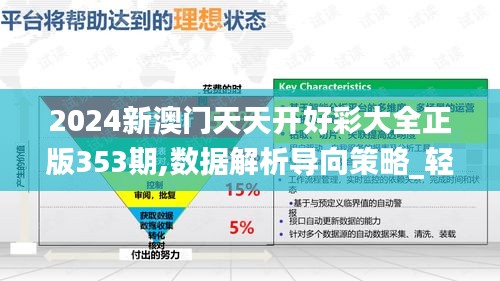 2024新澳门天天开好彩大全正版353期,数据解析导向策略_轻量版1.666